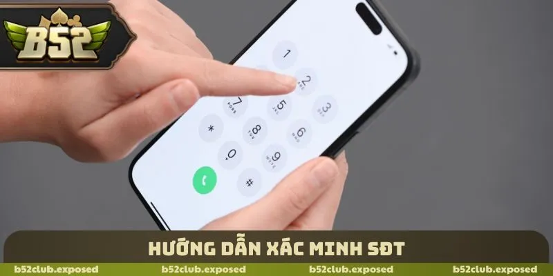Hướng dẫn xác minh SĐT